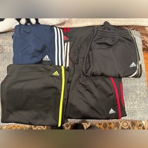 5 pairs of men’s Adidas gym pants